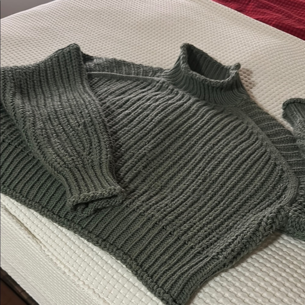 Chunky Knit Turtleneck Sweater